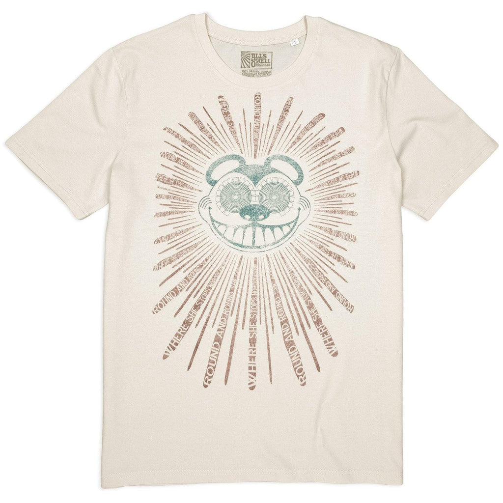 Mouse of Fate Crazy Mouse t-shirt hand printed organic cotton t-shirt