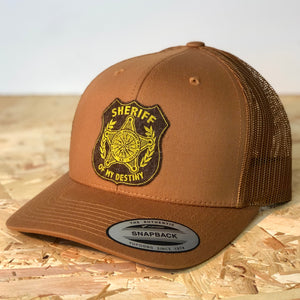 Sheriff of My Destiny Retro Trucker Cap